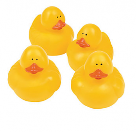 Yellow Rubber Duckies (1doz)