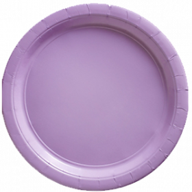 Lavender Paper Dinner Plates 20ct