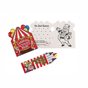 Carnival Activity Book with Crayons (1dz)