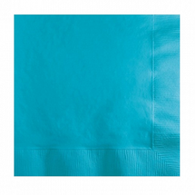 Carribbean Blue Lunch Napkins 50Ct