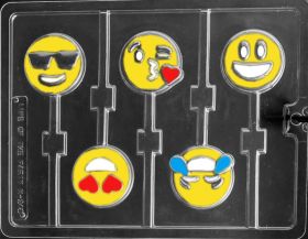 Emoji Movie Inspired Chocolate Lollipop Molds