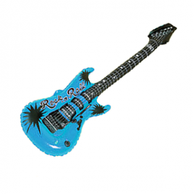 Inflatable Guitar- Blue 