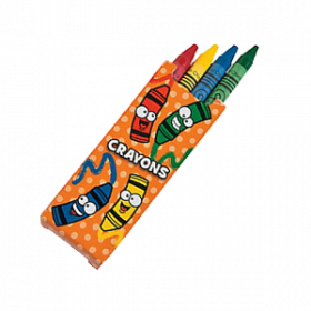 Kids Rule™ 4-Piece Crayon Sets