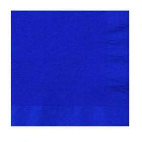 Bright Royal Blue Lunch  Napkins 50Ct