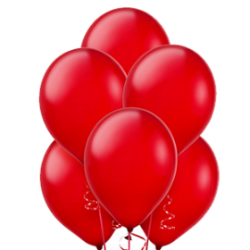 Apple Red Balloons 72ct