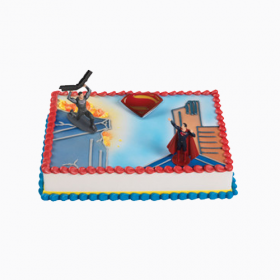 Superman - Man of Steel Cake Topper Kit