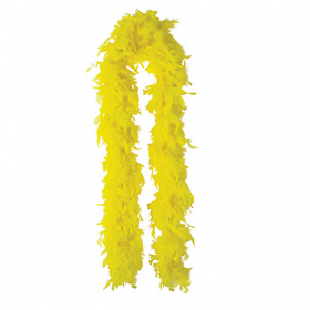 Feather Boa-Yellow
