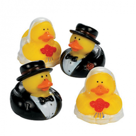 Bride & Groom Rubber Duckies