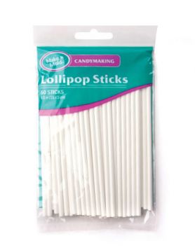4.5" Paper Lollipop Sticks
