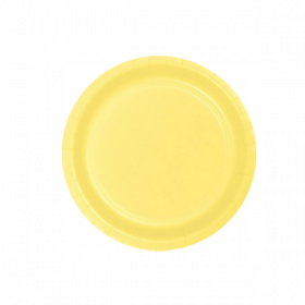 Light Yellow Dessert Plates 20ct
