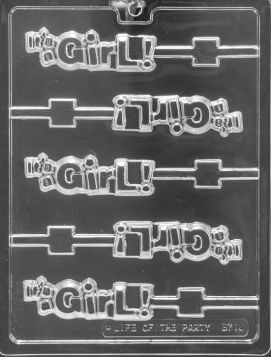 “It’s a Girl” Chocolate Mold