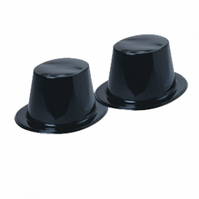 Black Top Hats