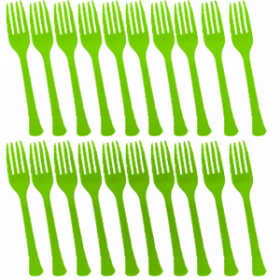 Kiwi Premium Quality Plastic Forks 20ct