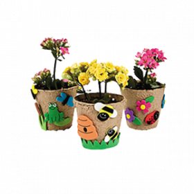 Garden Pot Craft Kit (1dz) 