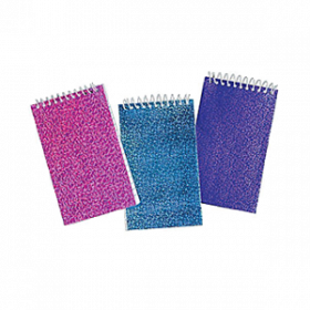Paper Glitter Spiral Notepads (24pcs) 