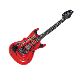 Inflatable Guitar- Red
