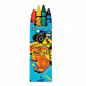 “Kids Rule” Crayons (4pcs/box) 
