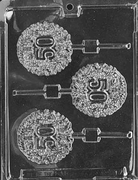 50th Chocolate Candy Mold