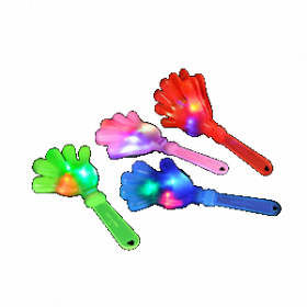 11" LIGHT-UP HAND CLAPPERS  (1doz)