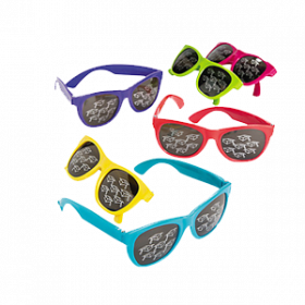 Mirrored Mortar Board Sunglasses 