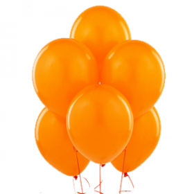 Orange Balloons 15ct