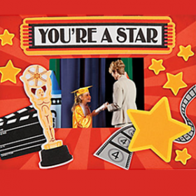 “You‘re A Star” Picture Frame Magnet Craft Kit