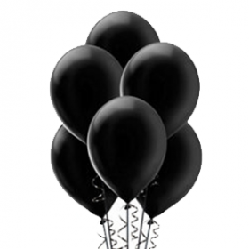 Black Pearl Balloons 72ct 