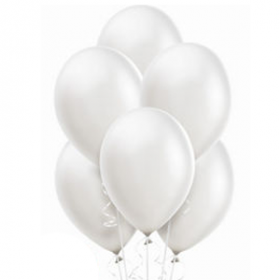 White Pearl Balloons 72ct