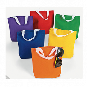 Primary Color Tote Bags