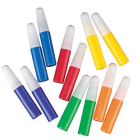 Primary Color Fabric Paint Pens (1dz)