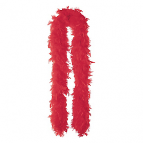 Feather Boa-Red