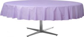 Lavenders Round Plastic Table Cover 
