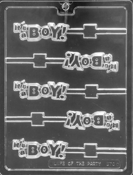 IT'S A BOY Chocolate Mold – Chocolate Place