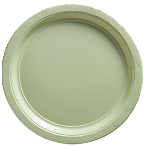 leaf paper plates