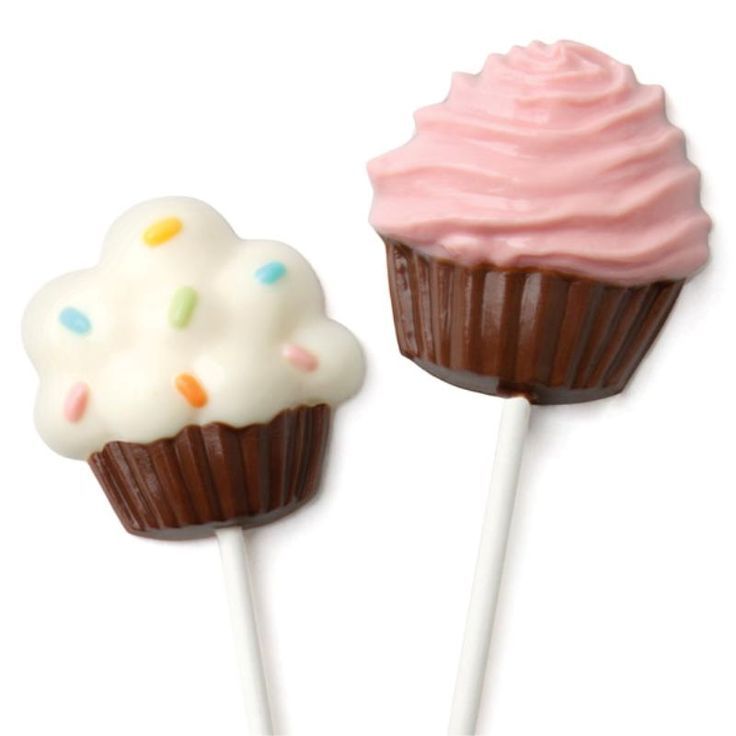 Cupcake Chocolate Lollipop Mold Party Supplies Decorations