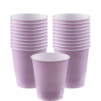 12 oz. Magenta Plastic Cups 20 ct.