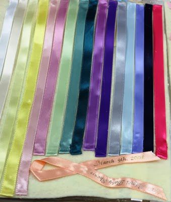 Pre cut personalized ribbon hotsell