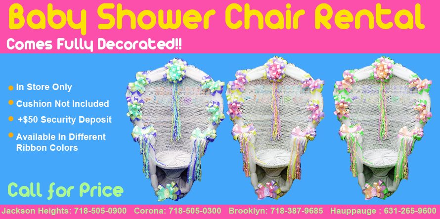 Baby Shower Chair Rental Party 2016